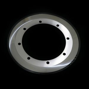 Quality 93HRA Pure Carbide Slitter Blades , Round Slitter Blades 260x158x1.3mm for sale