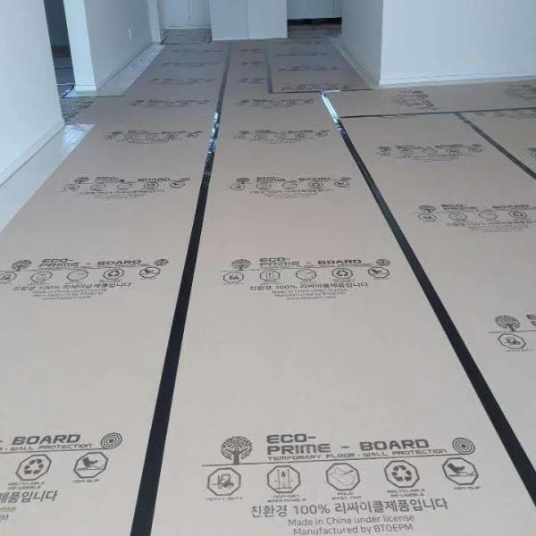 Simple Light Industry Customized Protective Floor Covering Temporary Cardboard