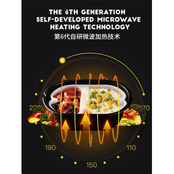 Fully Automatic Freezing Food Freezing Meals Lunch Box Vending Machine with Microwave Heating And Cutlery Pickup Port