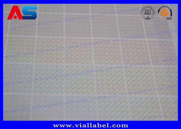 Buy Custom Overlay Printing Transparent Hologram Sticker hot stamp hologram at wholesale prices