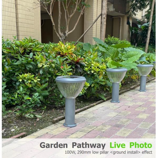 IP65 Waterproof Solar Powered Garden Lawn Pillar Lights Solar Lights For Outside