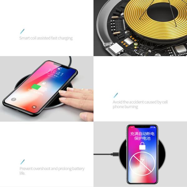 10W 15W OVP OCP Small Wireless Charger Gift For And Iphone