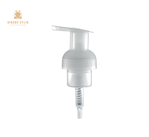 LDPE 40mm Neck Plastic Foam Pump Multifunctional Transparent K509