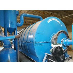 Quality Automatic Rubber Waste Plastic Pyrolysis To Fuel Oil Used Tyre for sale