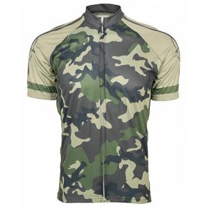 Quality Camo Design XXL Polyester Custom Cycling Jersey for sale