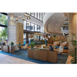 Laminated HPL PVC Bedroom Flat Pack Furniture Bedroom Sets ODM