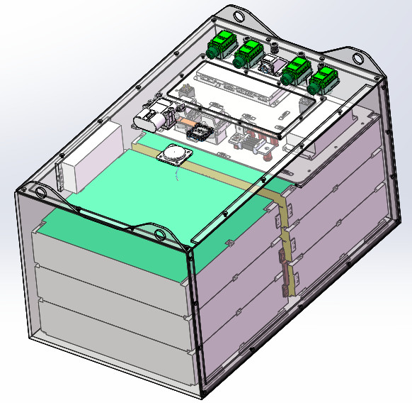 EIKTO Forklift Lithium Battery Lifepo4 Forklift Battery Without Counterweight.