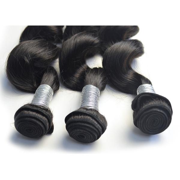 Health Peruvian Virgin Hair Loose Wave / 100g Peruvian Body Wave Hair With Unprocessed