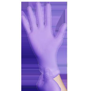 Quality Examination Disposable Nitrile Medical Gloves Purple for sale