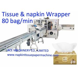 China Automatic Box Drawing Facial Tissue Packing Machine on sale