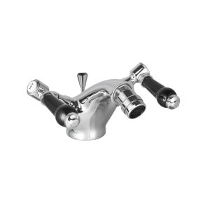 Quality Chrome Finish Bristan Bidet Taps Monobloc With Double Handle T8153 for sale