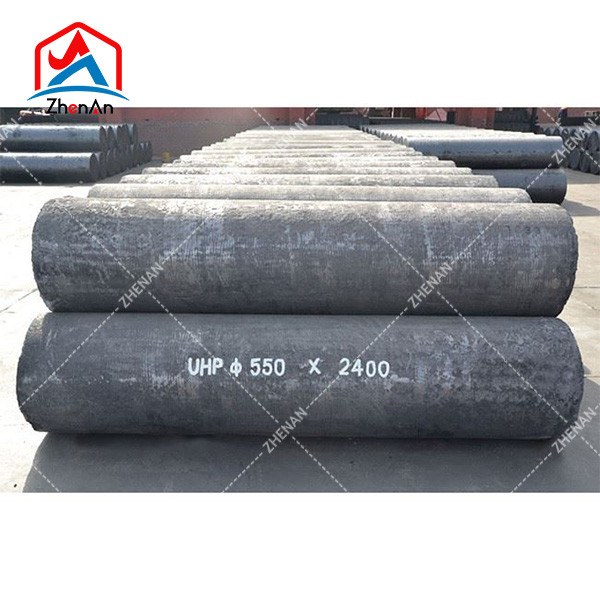 High Mechanical Strength RP HP UHP 200mm Graphite Electrode EAF Carbon Lower Steel Consumption Per Ton