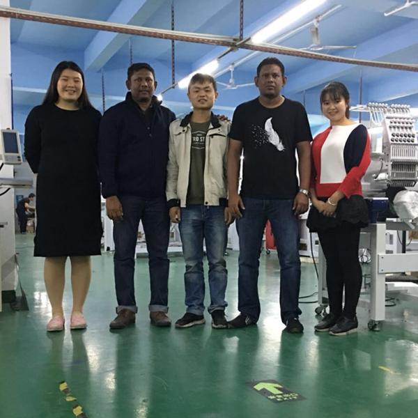 Wonyo Industrial 2 Head Embroidery Machine