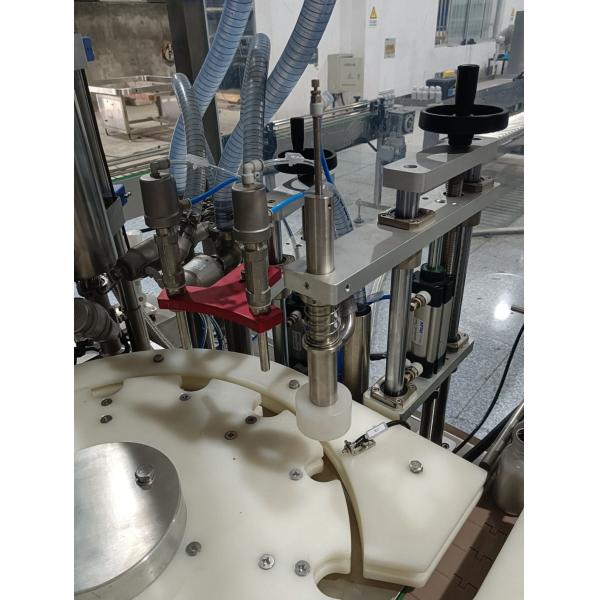 Automatic Desktop Perfume Bottle Filling Machine Cosmetic Cream Can Liquid Filling and Capping Labeling Machine
