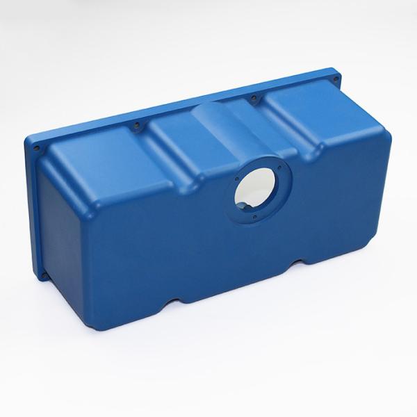Custom Metal Die Casting Painted Blue Color Aluminum Medical Equipment Spare Part for Global Market