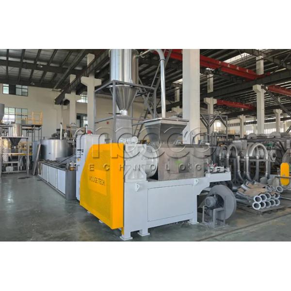 Soft PP PE Film Plastic Recycling Squeezing Agglomerator Machine