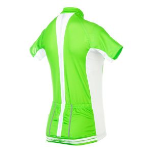 Moisture Wicking Fabric Antibacterial Women Bicycle Shirt