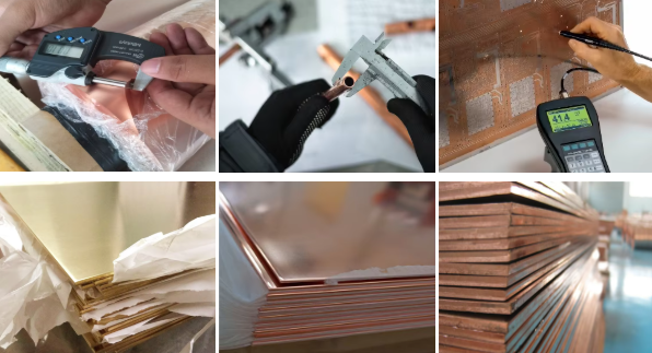 H62 H65 H80 H90 Copper Brass Sheet For Construction Decoration Industrial