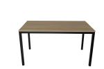 Rectangular Vintage MDF Modern Wood Dinning Table Square
