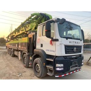 China Second Hand Heavy Duty line Concrete Line Pump Truck 55000kg on sale