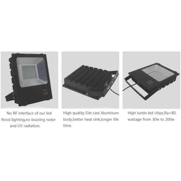 120° Beam Angle Waterproof LED Flood Lights For Highway / 50w Led Floodlight Cool White