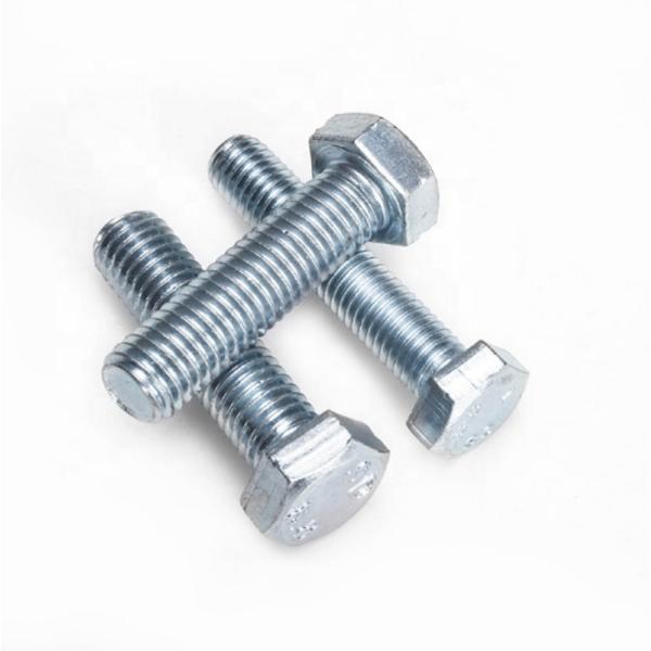 DIN 931 Galvanized Bolts And Nuts M100 Galvanized Machine Bolts