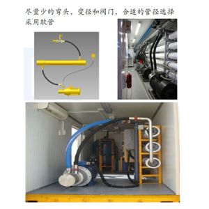 55KW Containerized Solar Powered Desalination Plant DOW membrane