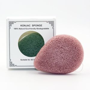 Natural Skincare Facial Water Drop Konjac Sponge Reusable