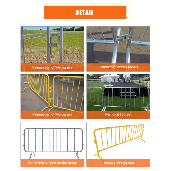 Pedestrian Security Barriers