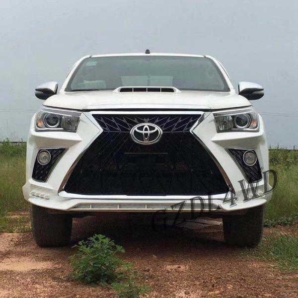 Toyota Hilux Revo Rocco Auto Front Bumper Face Body Kits Upgrade To Lexus 570