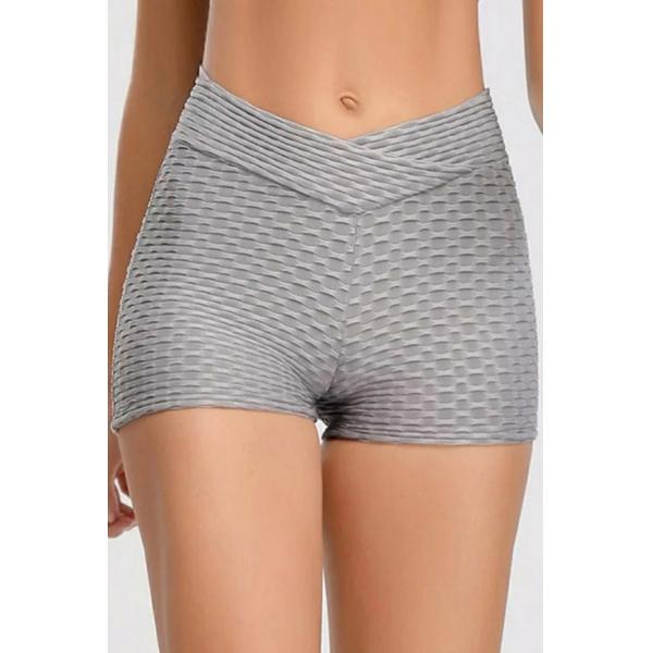 Spandex Polyester Women'S Running Shorts , Dry Fit Women'S Booty Shorts