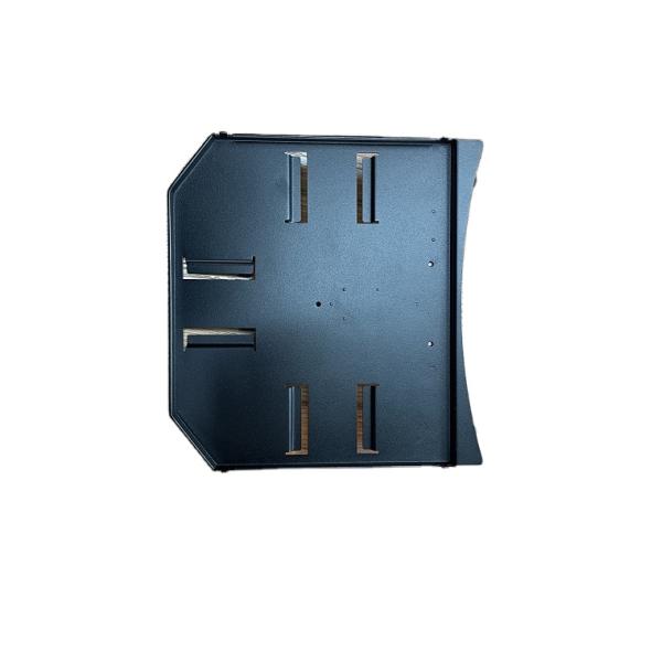 Copper SS Sheet Metal Fabrication Custom Black Powder Coated Rack Drummy Cover Mounting Bracket
