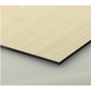 Quality 1250mm*3050mm Wooden Maple Exterior Aluminium Cladding Panels for sale