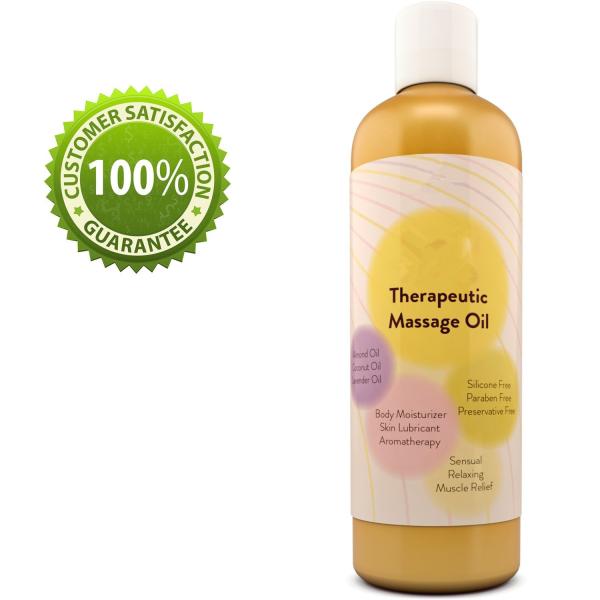 Therapeutic Skin Care Massage Oil Relaxes Sore Muscles Encourages Sensuality
