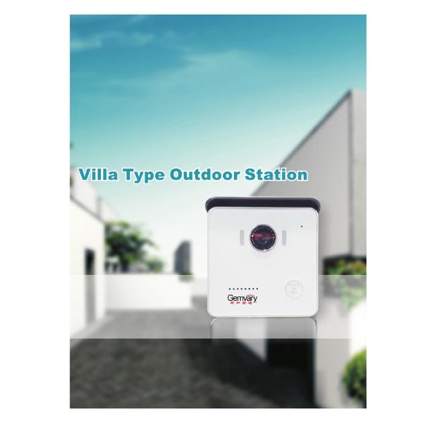Android TCP/IP Home Security Intercom System Door Camera JQ-200D For Villa