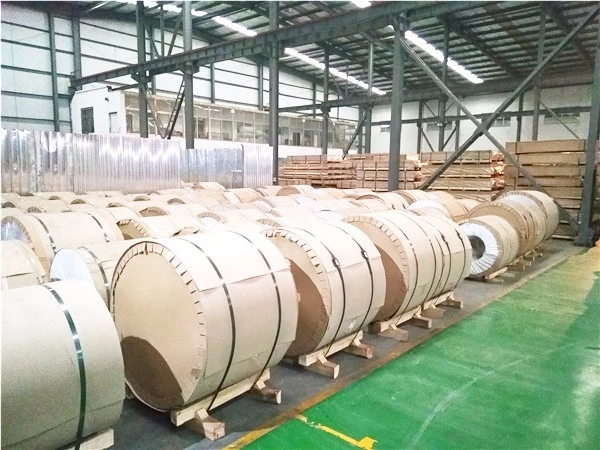 Smooth 5a06 Alloy Aluminum Coil Roll Mill Finish 0.2-6mm Thickness