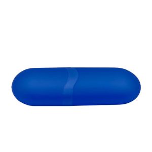 Quality Capsule Plastic Glasses Case , Custom Logo Eco Friendly Glasses Case for sale