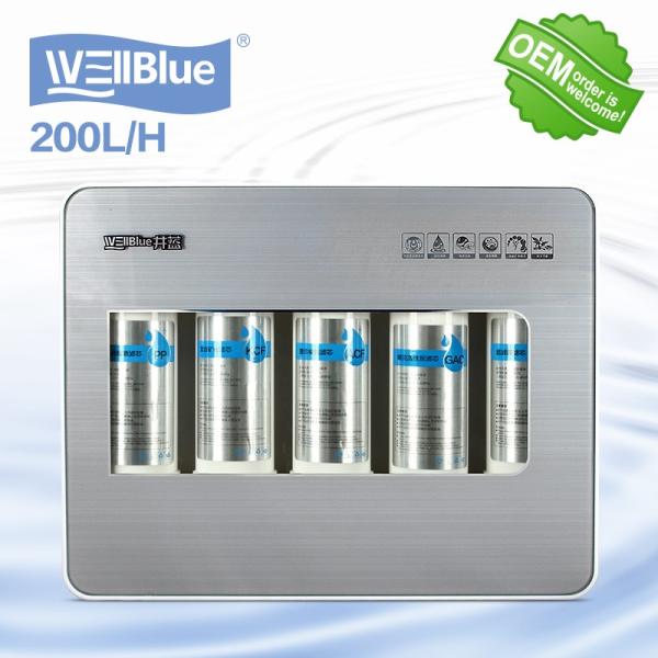 WellBlue Brand Ultrafiltration Water Purification Machine For Mineral Alkaline Water