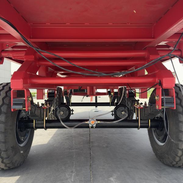Rugged Adjustable Tractor Farm Trailer Design for Hauling 7C Series Models with Load Capacities from 3 to 20 Tons