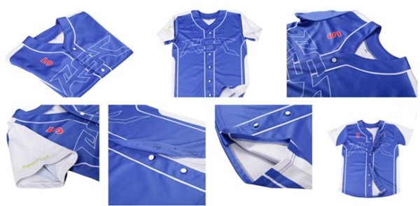 Woman V Neck Pullover Baseball Jersey Full Sublimated Embroidery OEM