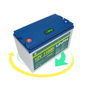 Quality 12v 110Ah Lifepo4 Golf Cart Battery Deep Cycle for sale