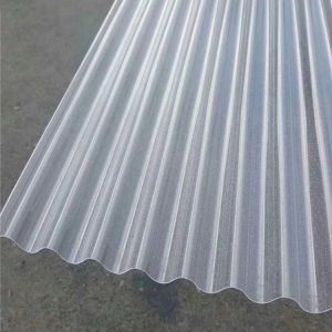 Quality Greenhouse Clear Polycarbonate Plastic Roof Sheets , Awning Polycarbonate Sheets Waterproof for sale