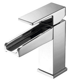 Quality Single Lever Mixer Brass Waterfall Faucet For Bathroom for sale