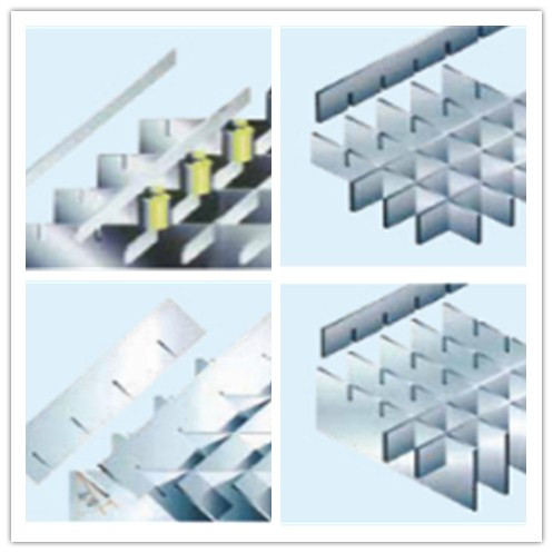 ISO9001 Pressure Locked Steel Grating Saddle Clip Fixed Integrated Type