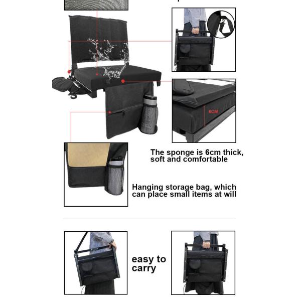 Cushion Warmers Folding Heated Chair Heated Stadium Seat For Bleachers