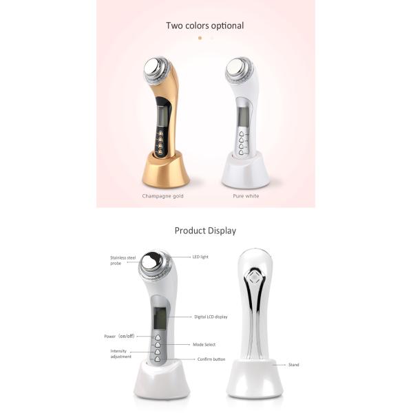 Skincare Home Use Ultrasonic Facial Beauty Massager Radio Frequency