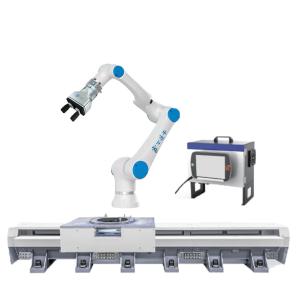Quality Chinese Brand 6 Axis Collaborative Robot CNGBS-G10 Cobot with onrobot 2 finger gripper and Linear tracker for sale