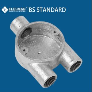 Quality Explosion Proof Y Outlet Conduit Electrical Box BS4568 20mm-25mm for sale