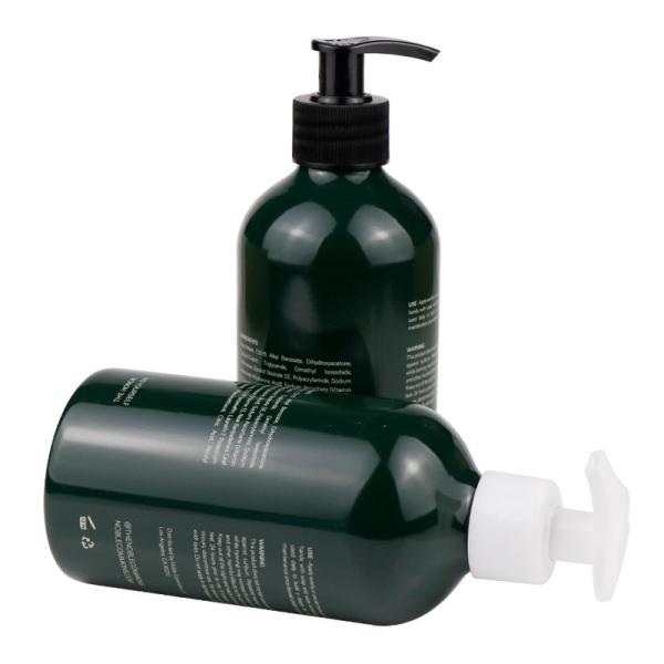 PASSEN Aluminum Cosmetic Bottles 9.5OZ 280ml Dark Green Shampoo Bottle