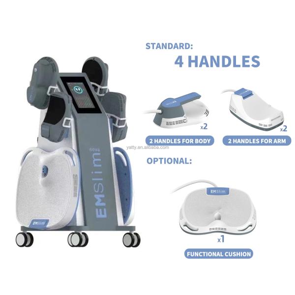 2/4 Handles Emslim Nova Machine Automatic Body Slimming Equipment 2800w